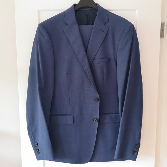 Men's Calvin Klein suit 44R blue - Picture 3 of 14